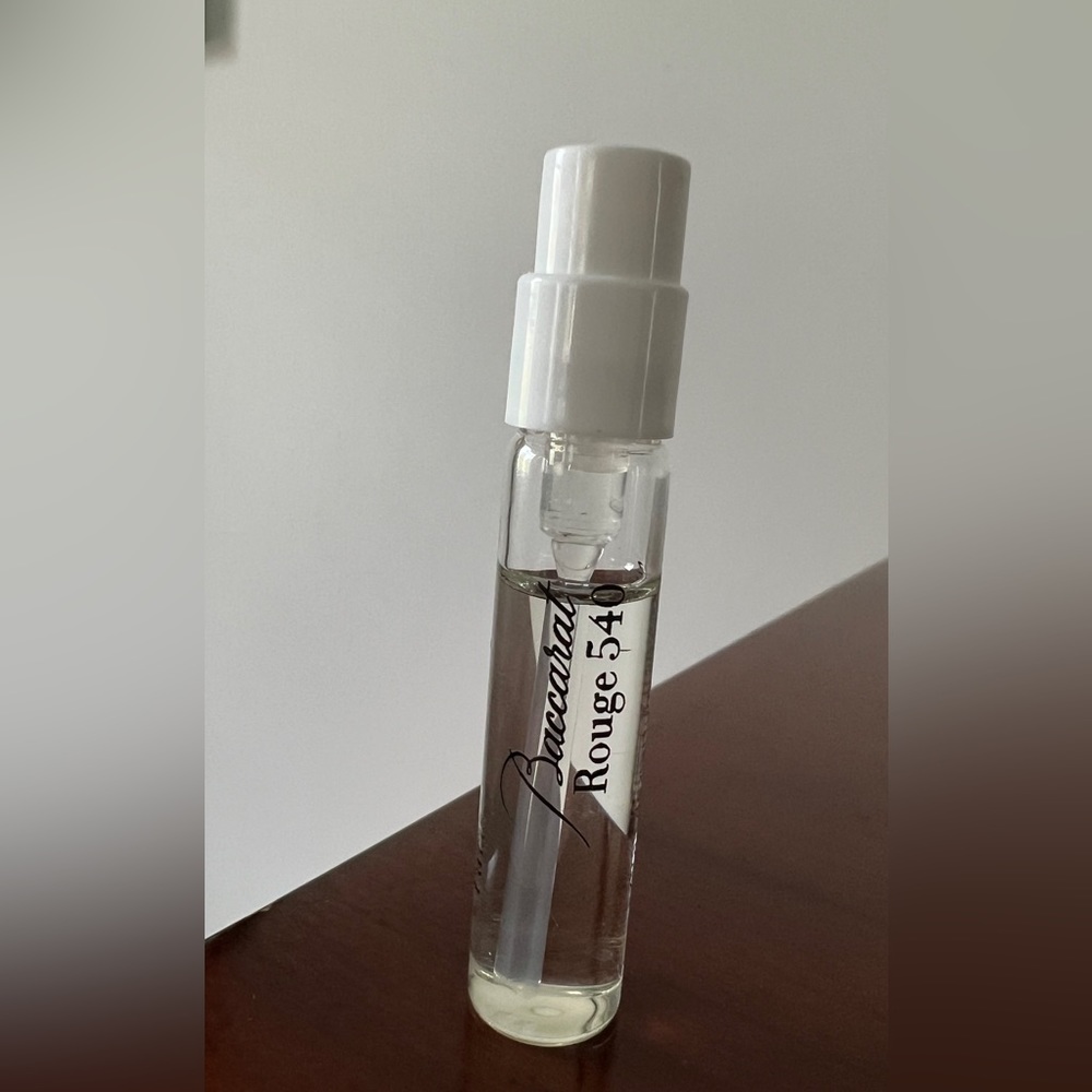 maison francis kurkdjian baccarat rouge 540 extrait sample
